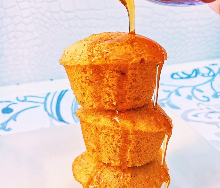 Moist Sweet Maple Cornbread Bites