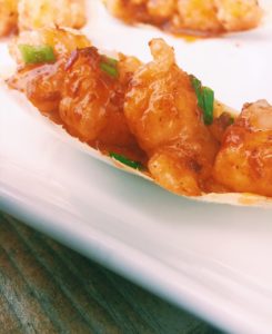 Sweet Chile Tempura Shrimp Boats