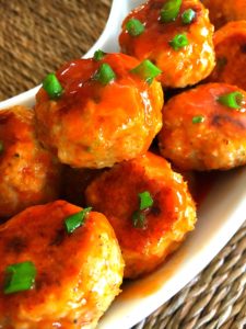 Brown Sugar Buffalo Chicken Meatballs (2)