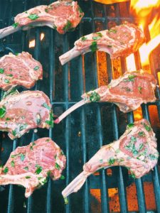 Grilled Lamb Chops With Tzatziki
