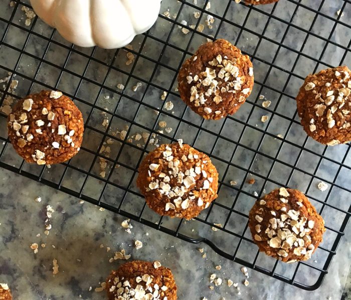 Pumpkin Puree Oatmeal Bites