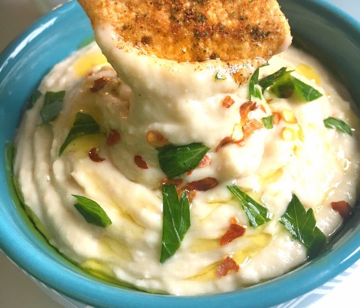 Garlic Oil Cannelini Dip