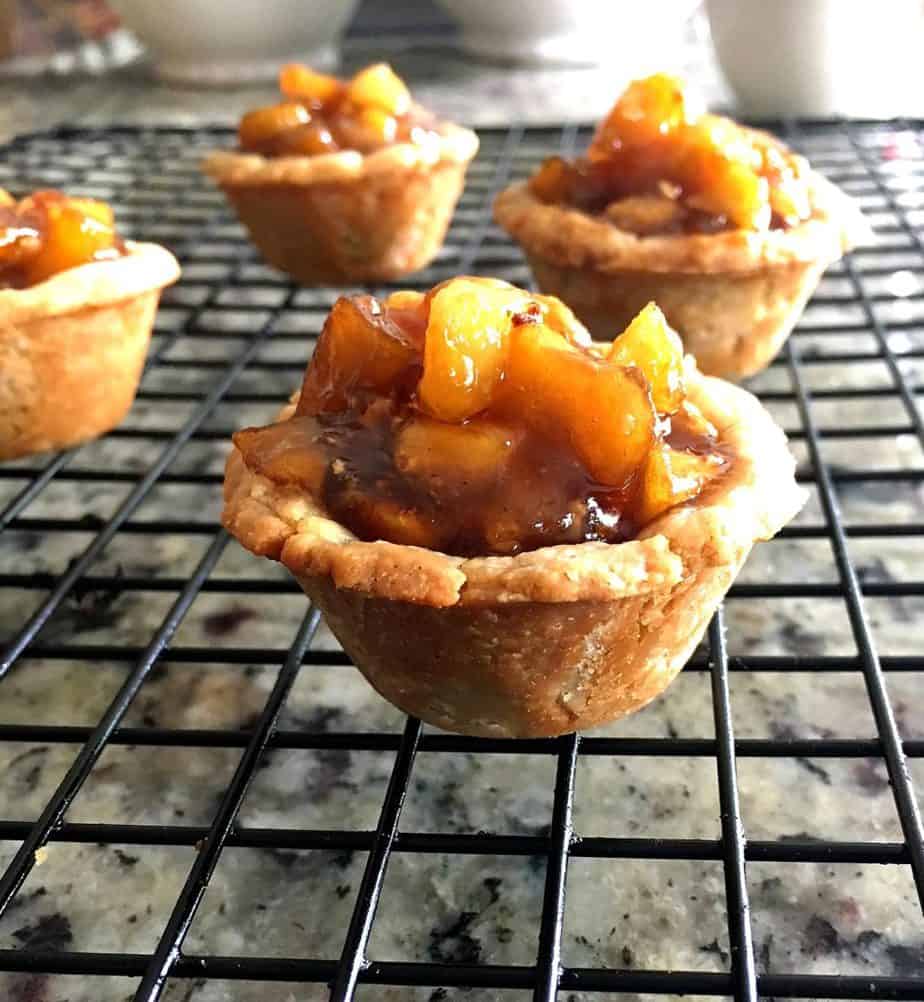 Mini Chai Tea Apple Pies 