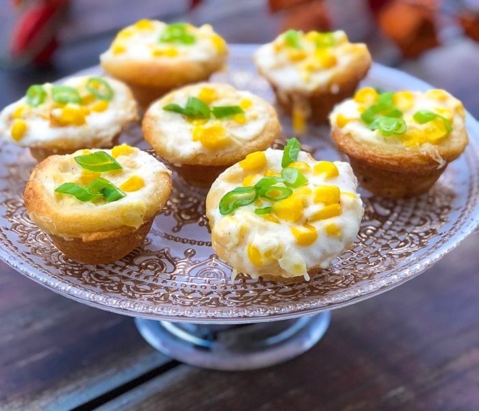 Creamed Corn Biscuit Cups