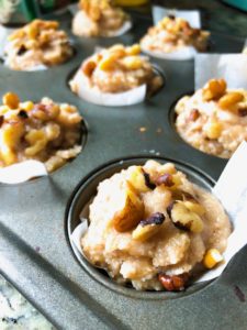 Healthy Grab-and-Go Banana Walnut Muffins