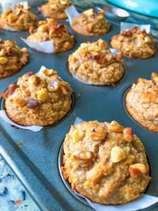 Healthy Grab-and-Go Banana Walnut Muffins