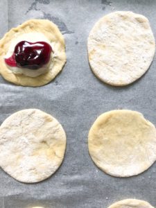 Crescent Dough Blueberry Cream Cheese Danish Bites