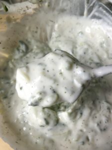 Authentic Greek Tzatziki Dip
