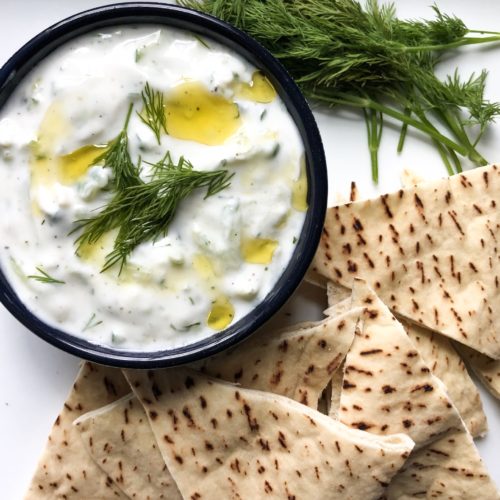 Authentic Greek Tzatziki Dip