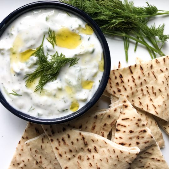 Authentic Greek Tzatziki Dip