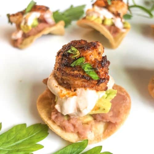 Healthy Mini Shrimp Tostadas (1)