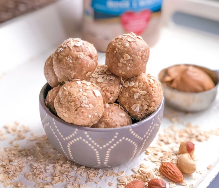Healthy Peanut Butter Oat Energy Bites
