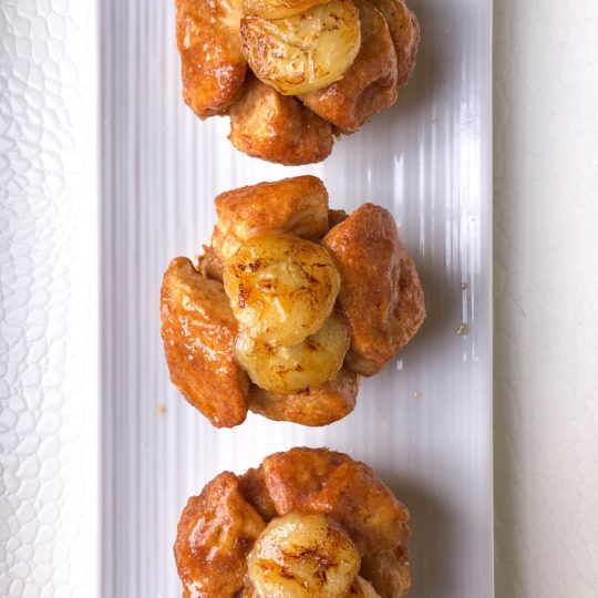 Individual Banana Pudding Monkey Bread (1)