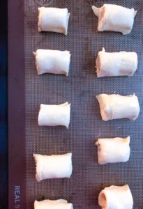 Puff Pastry Sausage Bites with Creamy Dijon Sauce