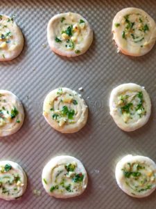 Puff PAstry Garlic n' Herb Pinwheels (4)