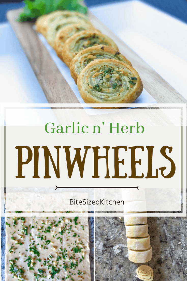 Easy puff pastry party food appetizers! Savoury pin wheel ideas that are fun AND delicious! Kids love helping to roll these pinwheels.