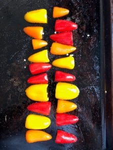 oasted Baby Peppers Stuffed With Feta