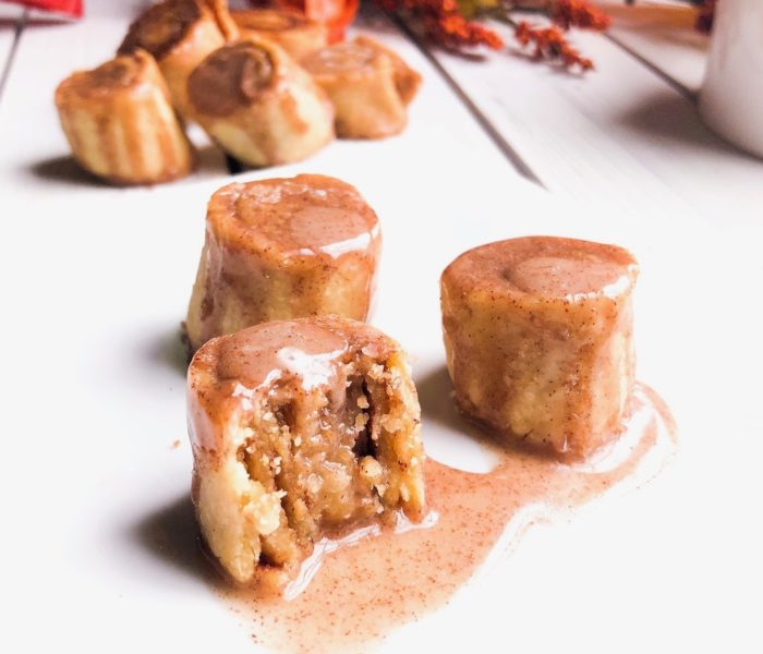 Easy Pumpkin Pie Crust Rolls