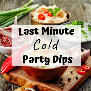 cold dips for a crowd