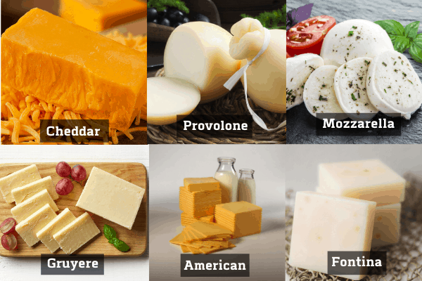 cheese options