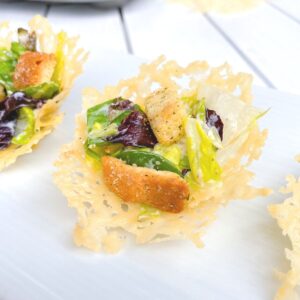 caesar salad parm cups